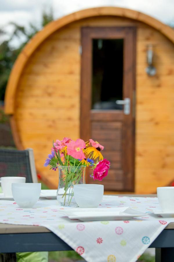 Schlaffass Campingplatz Nordbrock Hamminkeln Exteriör bild